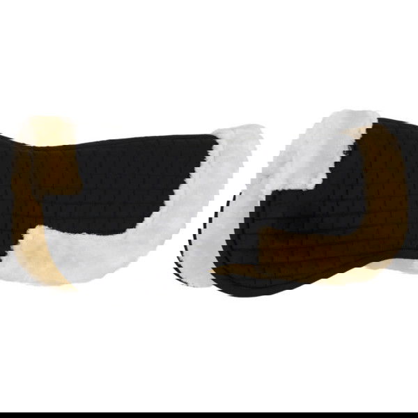 QHP Saddle Pad Zinya, Faux Fur Pad