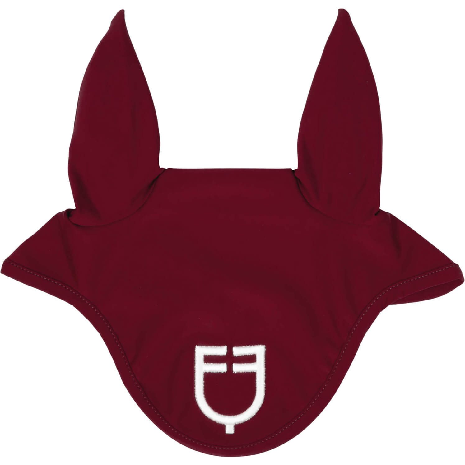 Equestro Fliegenhaube Technical Fabric with Logo FS26, Fliegenmütze, Fliegenohren