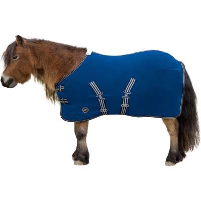 QHP Fleece Rug Falabella with Cross Straps, Cooler Rug