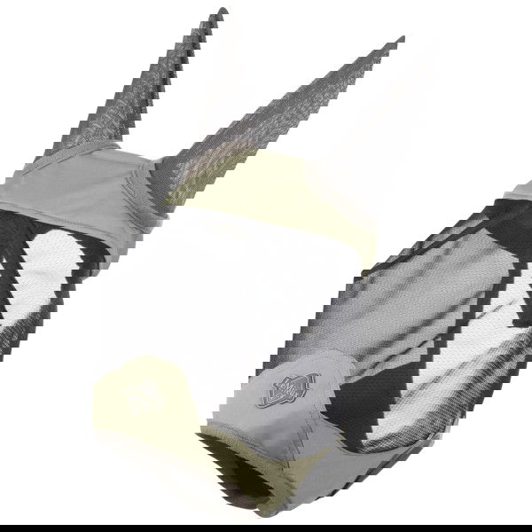 LeMieux Fliegenmaske Visor Tek Half FS25, mit Ohrenschutz, UV-Schutz