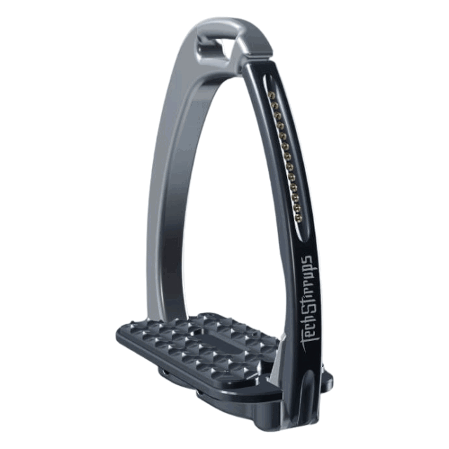 Tech Stirrups Steigbügel Venice Swarovski Flat Evo, Sicherheitssteigbügel