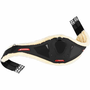 Zandona Sattelgurt Carbon Air Sensitive+ Candy Girth, Langgurt, mit Lammfell Zandona Sattelgurt Carbon Air Sensitive+ Candy Girth, Langgurt, mit Lammfell