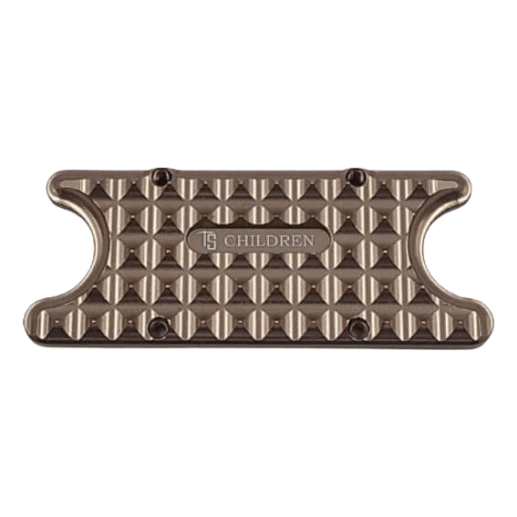 Tech Stirrups Steigbügeleinlagen Pad Young, Ersatztrittflächen, Aluminium
