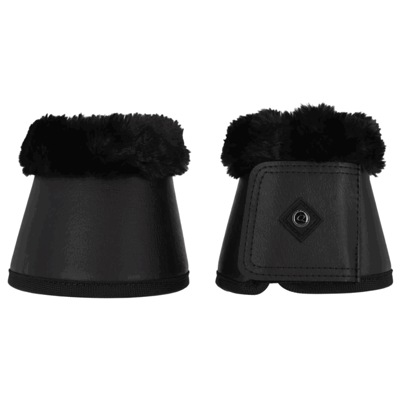 QHP Hufglocken Sensisoft, Springglocken, mit Kunstfell