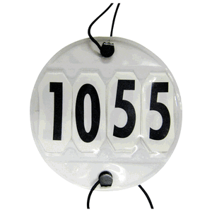 USG Startnummern, Kopfnummern, 4-stellig, 2er Set USG Startnummern, Kopfnummern, 4-stellig, 2er Set