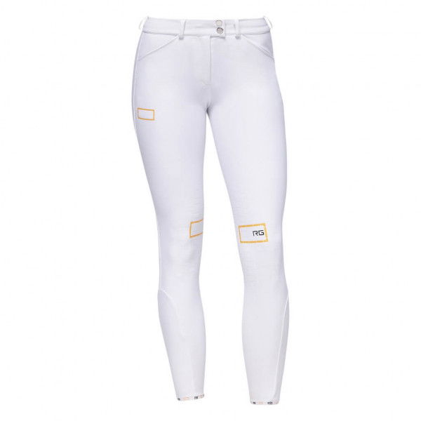 RG Italy Reithose Damen RG HW22, Kniebesatz, Knee-Grip