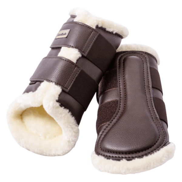 Kavalkade Tendon Boots with Synthetic Fur, Dressage Boots