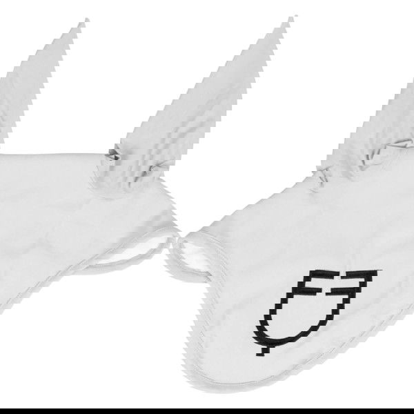 Equestro Fly Bonnet Stretch with Logo, Fly Cap, Fly Ears