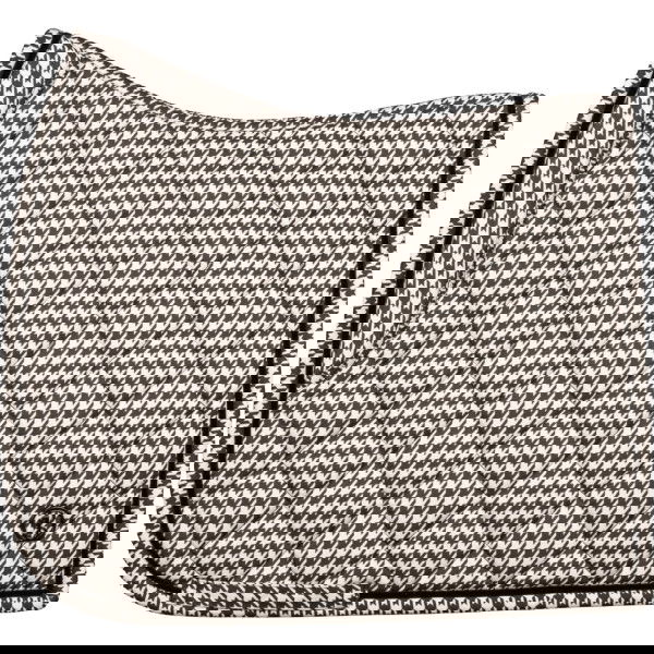 PS of Sweden Saddle Pad Houndstooth FW25, Dressage Saddle Pad