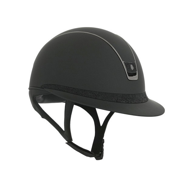 Samshield Reithelm Miss Shield 2.0 SM, Frontal Band + Blason Ultra Fine Rock, Trim Black Chrome