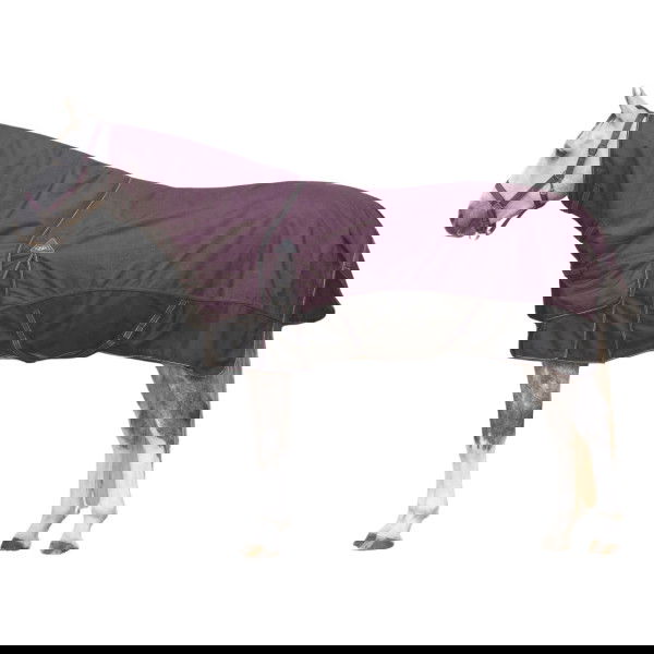 QHP Outdoordecke 1200D Collection HW25, Winterdecke,150 g, mit abnehmbarem Halsteil