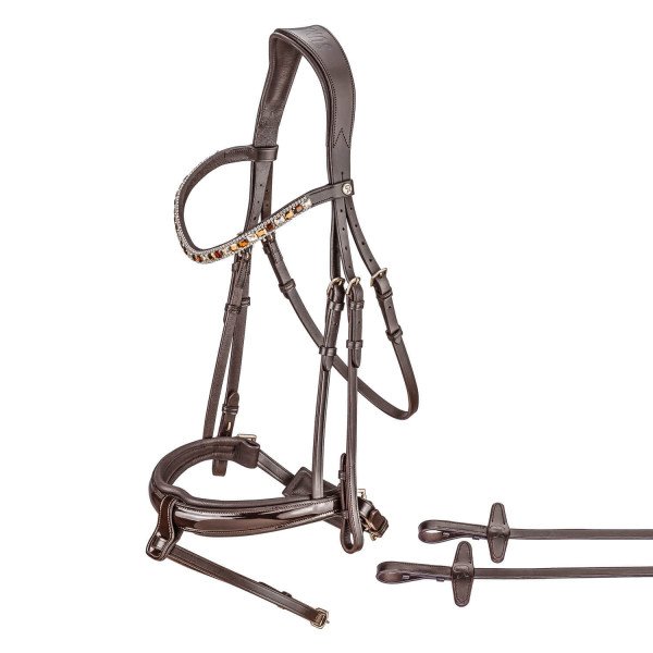Sunride Bridle Aspen, Swedish Combined, with Reins
