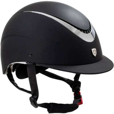 Equestro Riding Helmet Shiny Frame