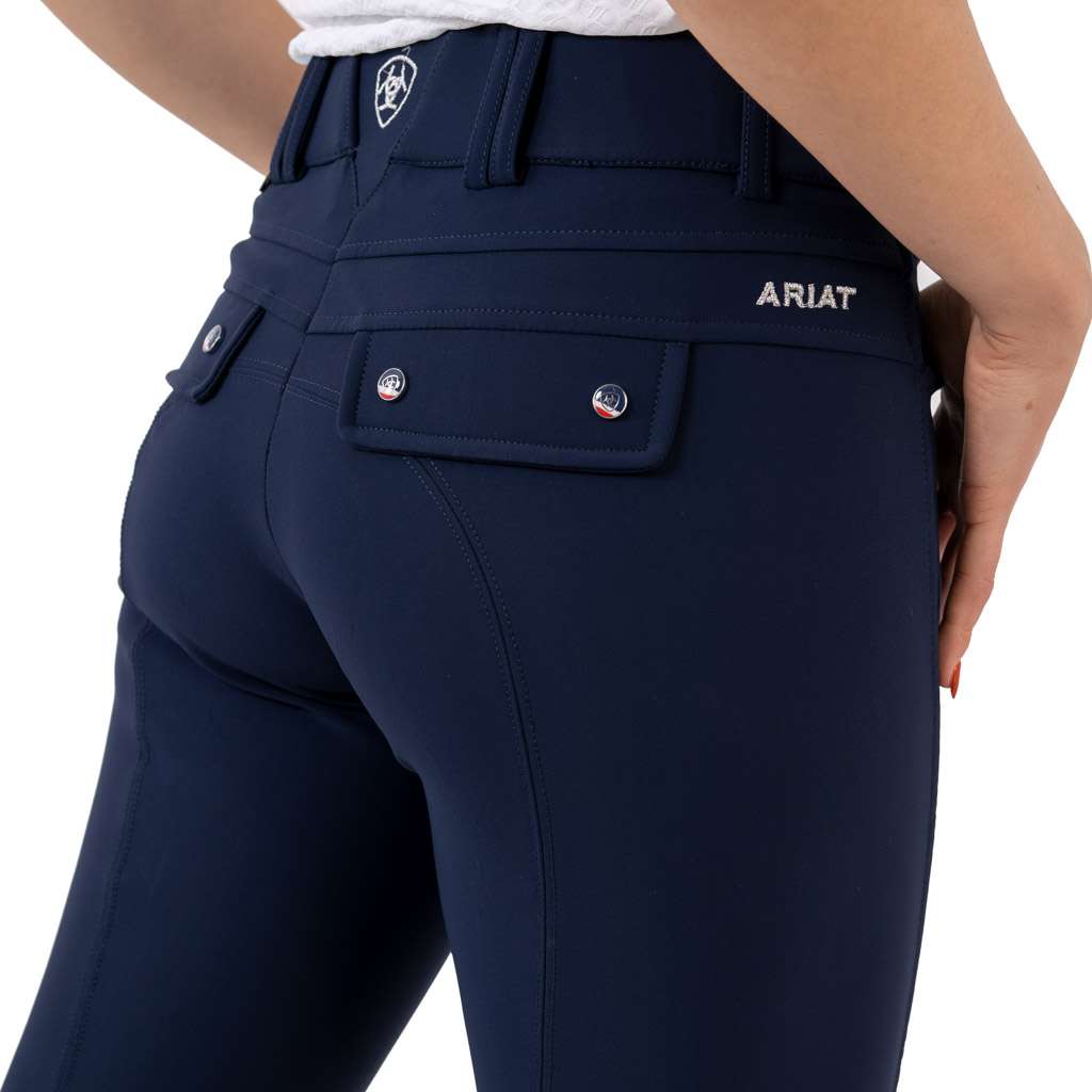 Ariat Women s Riding Breeches Tri Factor Knee Grip FUNDIS Equestrian