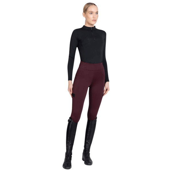 Maximilian Equestrian Reitleggings Damen Tech, Vollbesatz, Full-Grip, High Waist