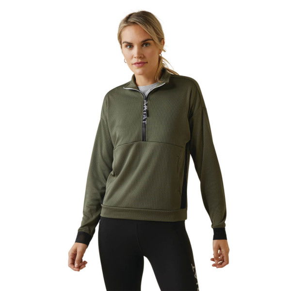 Ariat Pullover Damen Breathe 1/2 Zip FS23, Sweatshirt