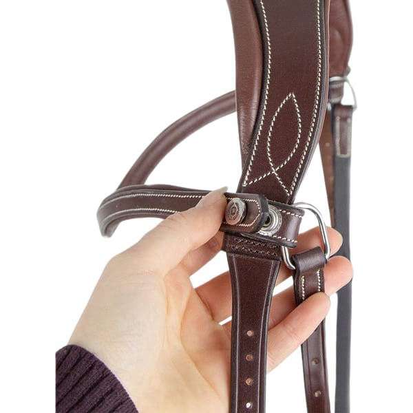 PS of Sweden Round Stitched Throatlatch | FUNDIS Equestrian