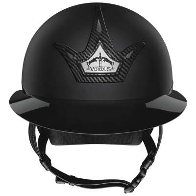 Veredus Riding Helmet Vita Carbon GST, Wide Visor, Matte