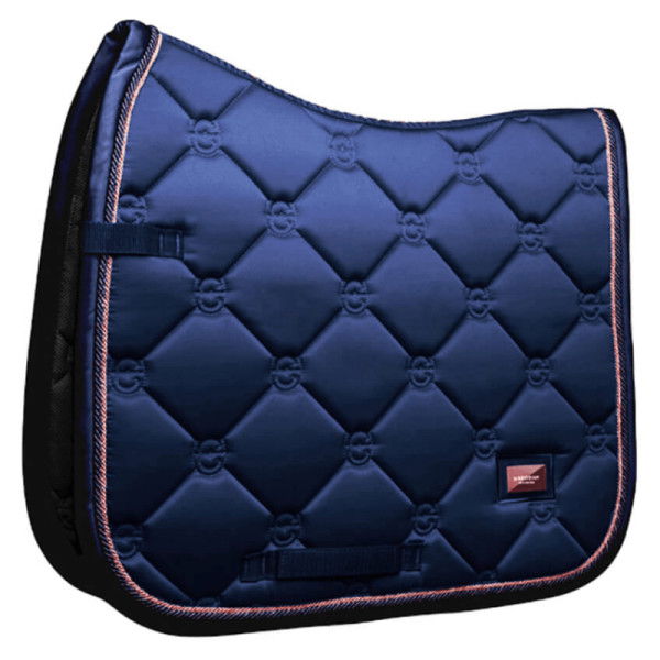 Equestrian Stockholm Saddle Pad Lagoon Blush, Dressage Saddle Pad