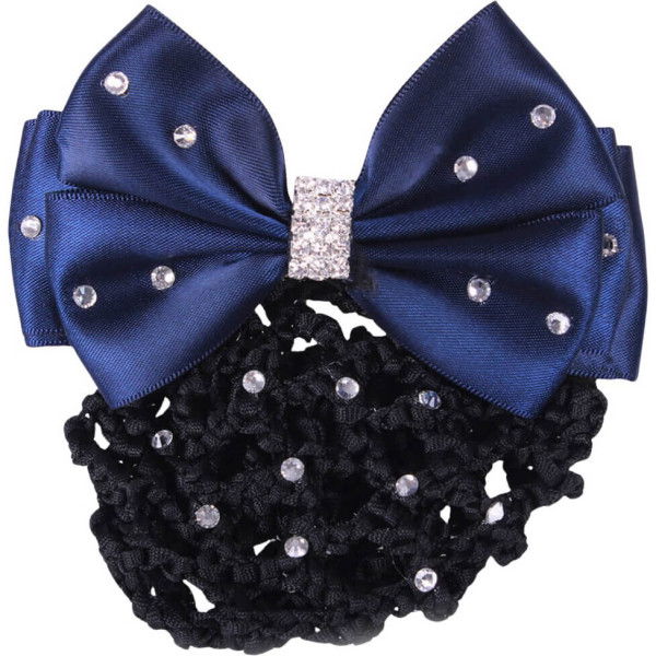 QHP Hairnet Hair Bow Chique