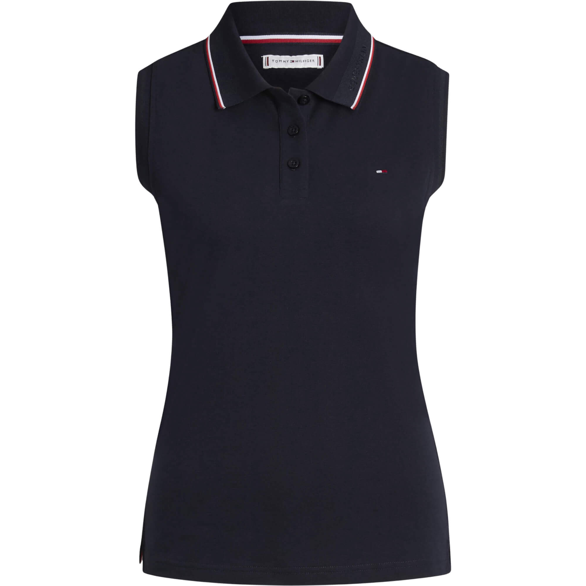 Tommy Hilfiger Equestrian Shirt Damen Cordova FS26, Poloshirt, ärmellos