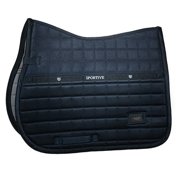 Equestrian Stockholm Saddle Pad Sportive Navy, Jumping Saddle Pad