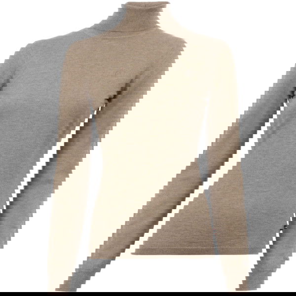 Cavallo Women's Pullover CAVALRADINA FW25, Turtleneck Sweater, Merino Wool