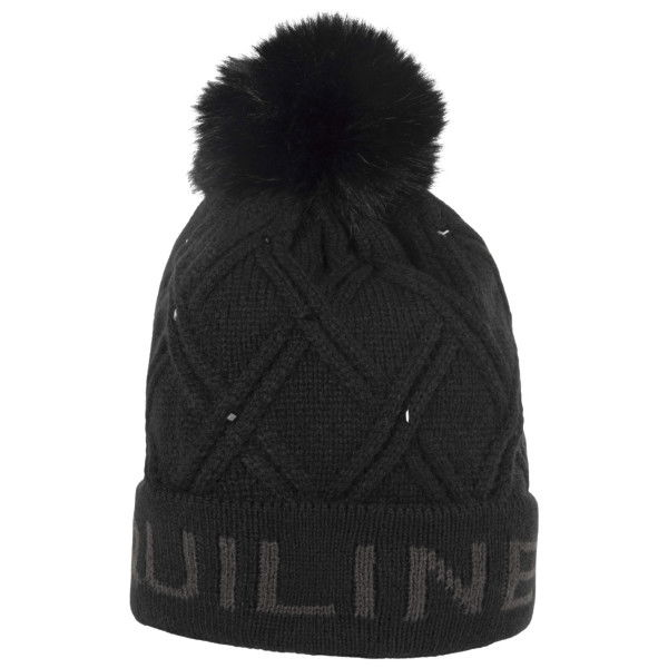 Equiline Unisex Hat Gajunep FW24, Knitted Hat, with Pon Pon