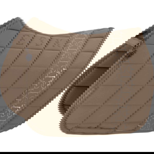 Eskadron Saddle Pad Big Square Softshell Platinum FW25, Dressage Saddle Pad