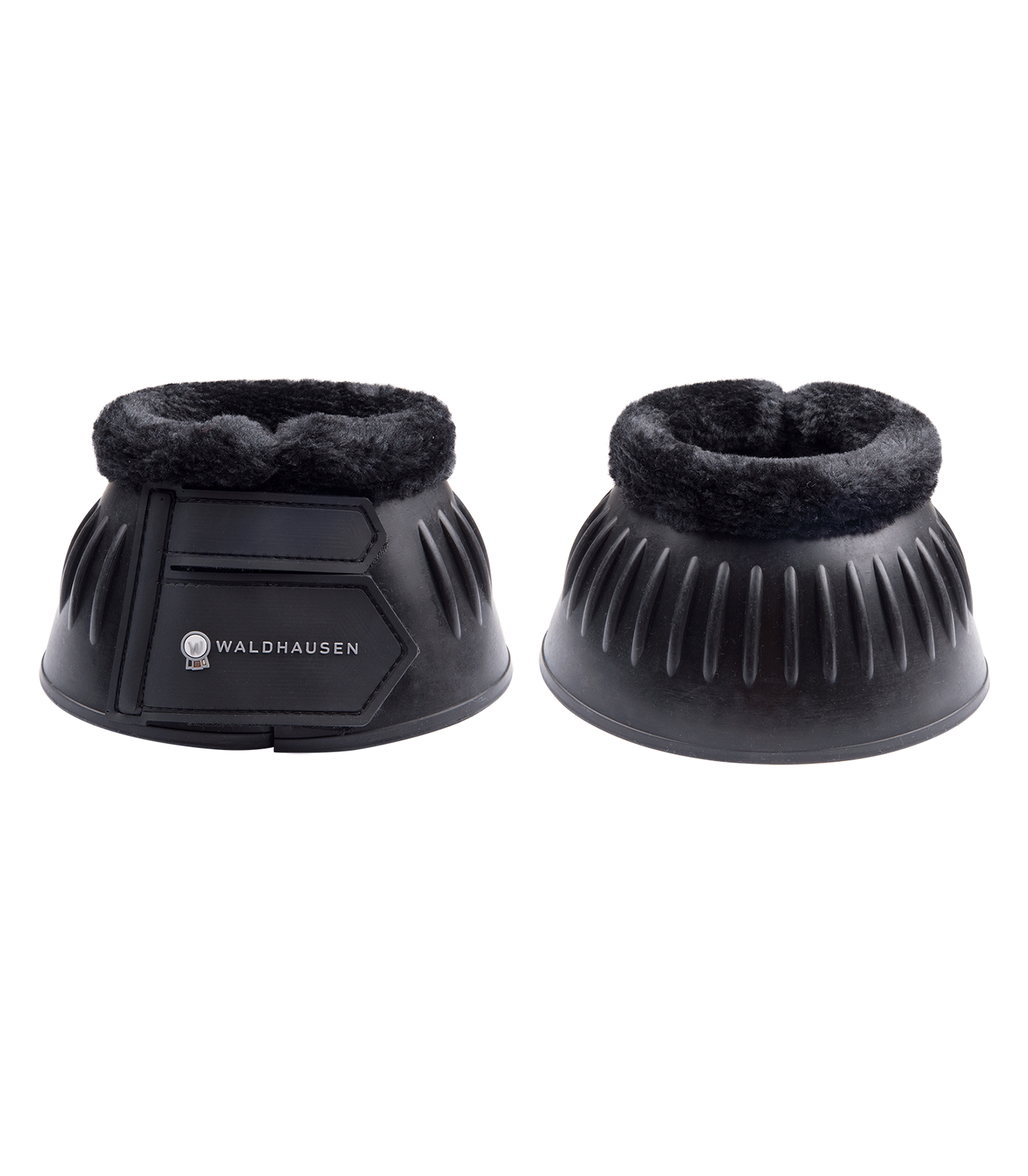 Waldhausen Hufglocken Gummi, Springglocken, mit Synthetikfell