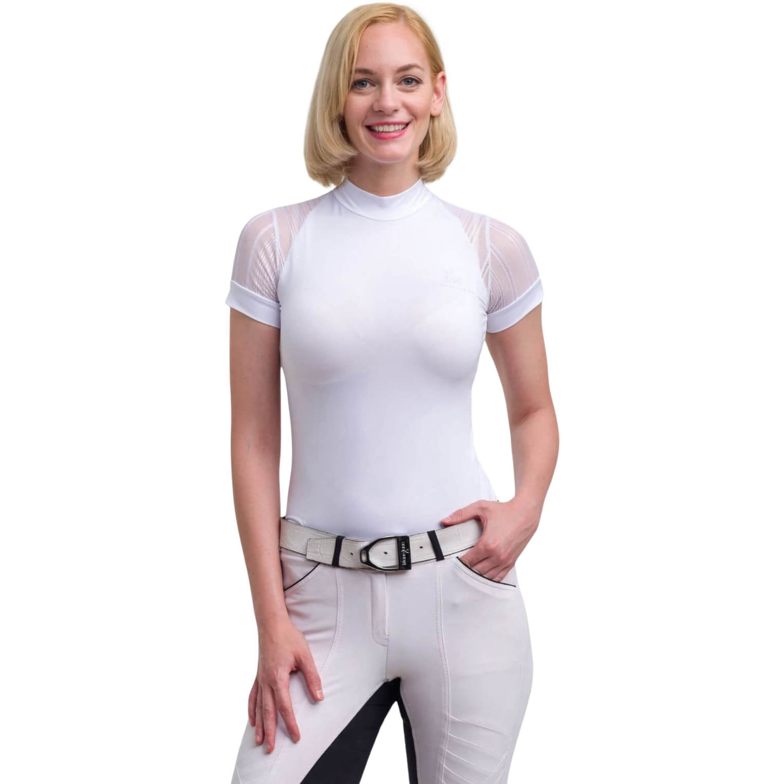 Cavalliera Turniershirt Damen Contessa, kurzarm