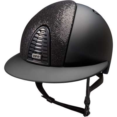 KEP Reithelm Cromo 2.0 Matt Inserto Glitter mit Polo-Schirm