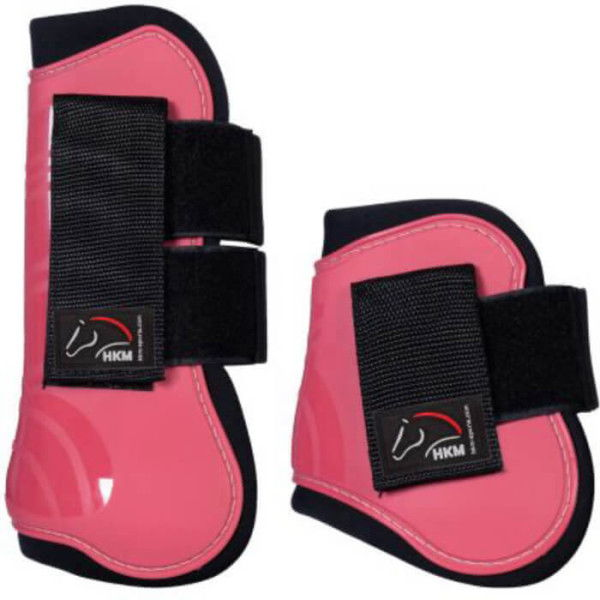 HKM Working Boots and Fetlock Boots Set Genua, Jumping Boots, Set of 4