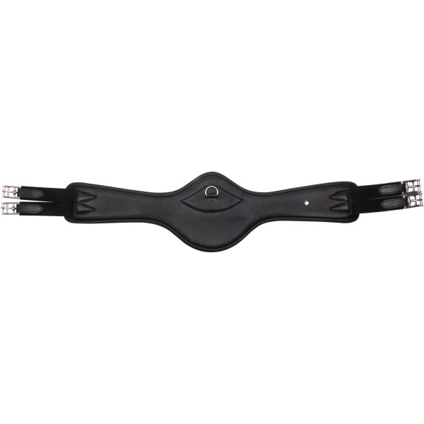Imperial Riding Sattelgurt IRH anatomisch mit Rollenschnallen, Langgurt, Leder