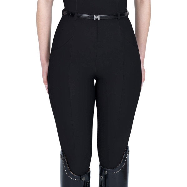 Maximilian Equestrian Reitleggings Damen Velya, Vollbesatz, Full-Grip, mit Gürtel