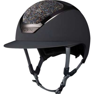 Kask Riding Helmet Star Lady Chrome Crystals Midnight Zephyr