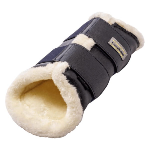 Kavalkade Tendon Boots with Synthetic Fur, Dressage Boots