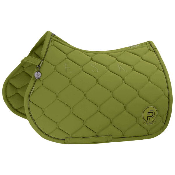 Eskadron Saddle Pad Softshell Emblem Platinum FW24, Jumping Saddle Pad