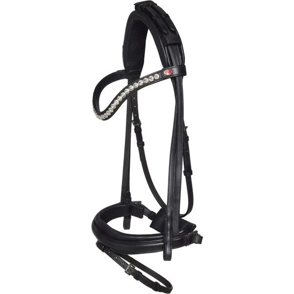 Kieffer Bridle Lina, Swedish Combined, with Reins