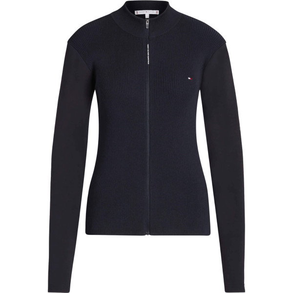 Tommy Hilfiger Equestrian Jacke Damen Mirada Zip Up FS26, Strick Sweatjacke
