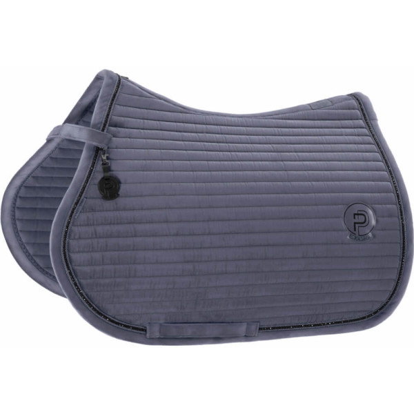 Eskadron Saddle Pad Velvet Crystal Platinum FW26, Jumping Saddle Pad