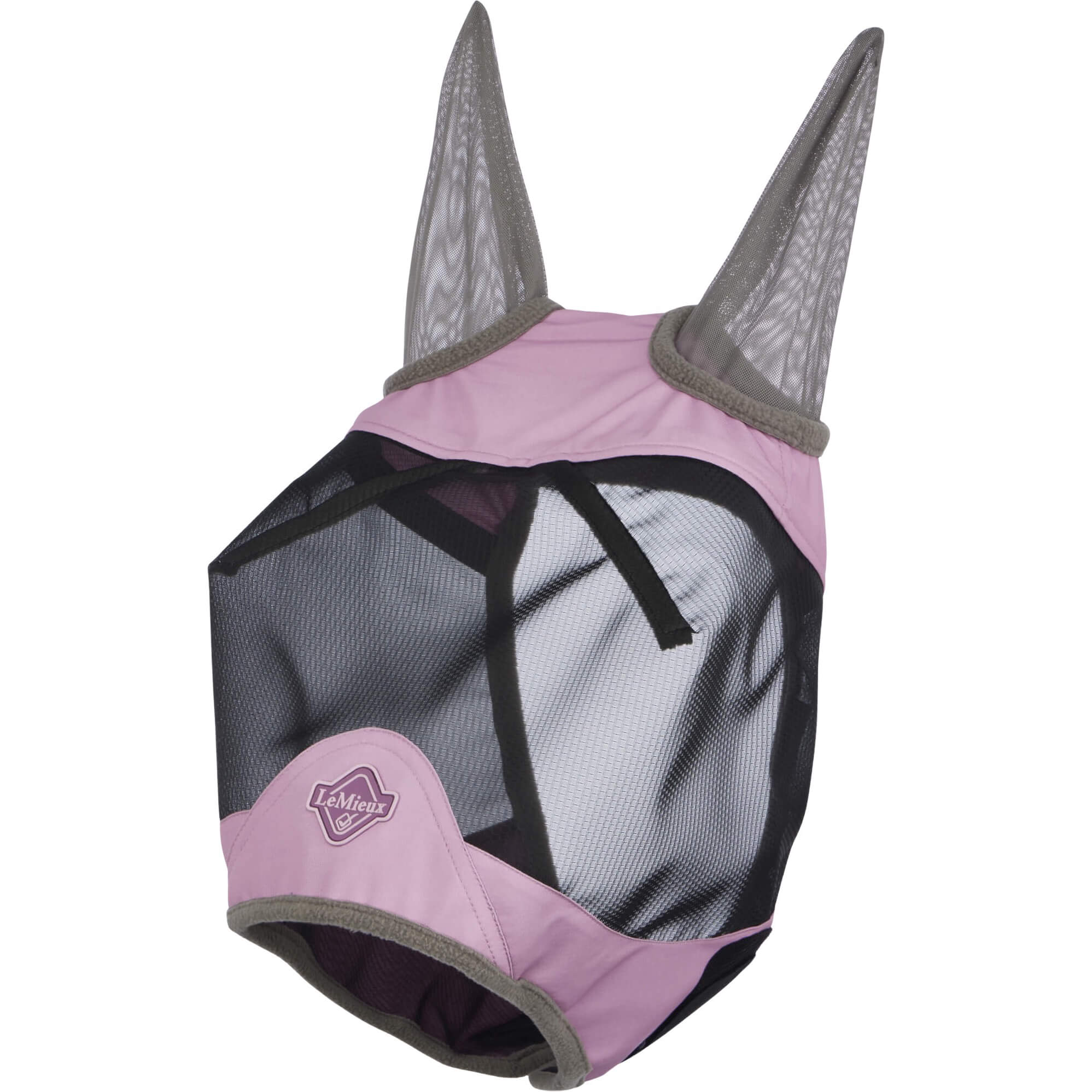 LeMieux Fliegenmaske Visor Tek Half FS26, mit Ohrenschutz, UV-Schutz
