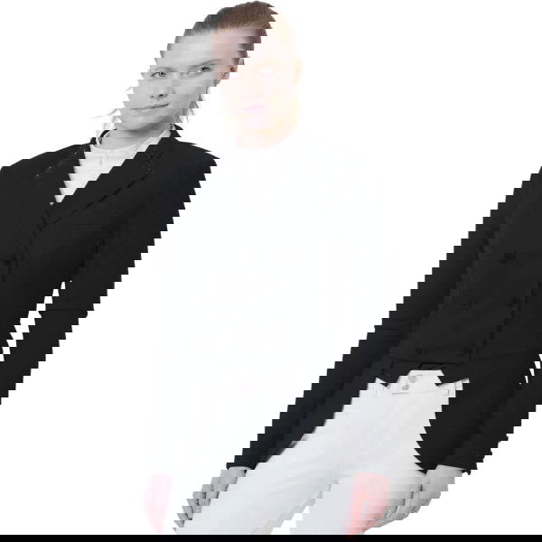 Samshield Women's Tailcoat Crystal Intarsia, Short Tailcoat, Dressage Tailcoat, Competition Tailcoat