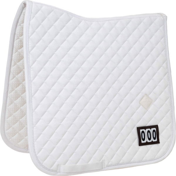 Kentucky Horsewear Saddle Pad Diamond Competition, Dressage Saddle Pad, with 2 Start Numbers