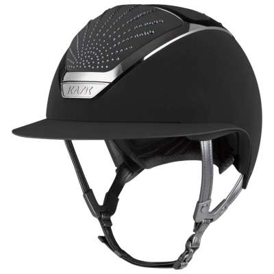Kask Reithelm Star Lady Chrome Swarovski Origin