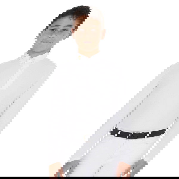 Equestro Boy's Competition Shirt, long-sleeved