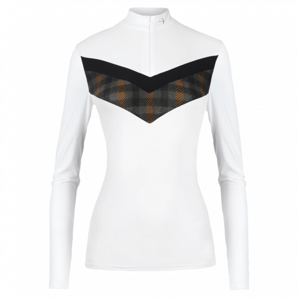 Laguso Women's Competition Shirt Vivien Check FW22, long-sleeved