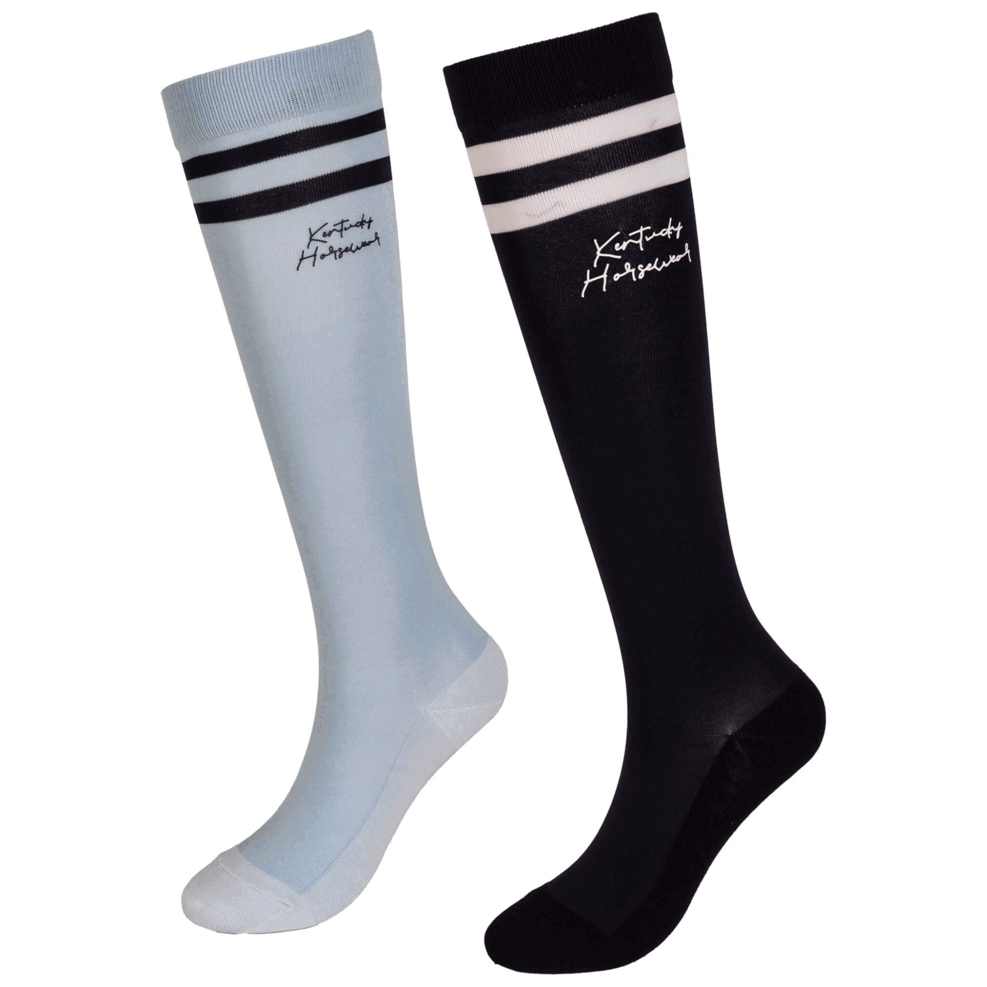Kentucky Horsewear Reitsocken Unisex Streifen, 2er Set