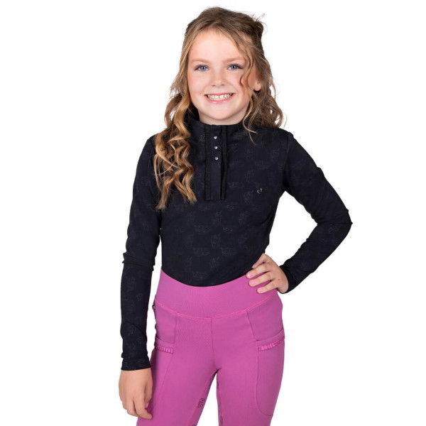 QHP Kids Shirt Lissie FW24, Training Shirt, Long-Sleeved