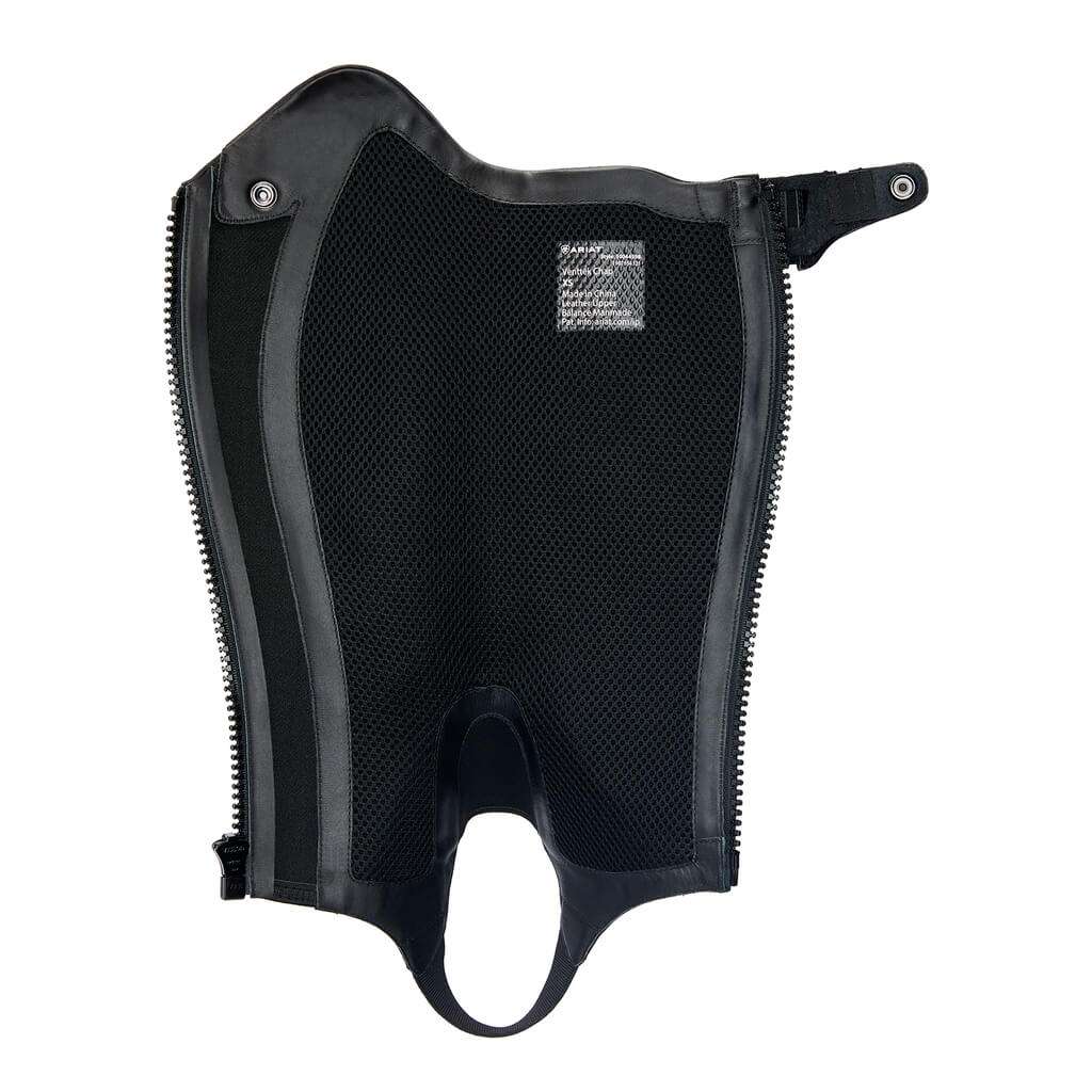 Ariat V Sport Chaps - Cuir Noir - Taille Petit/Moyen - Neuf